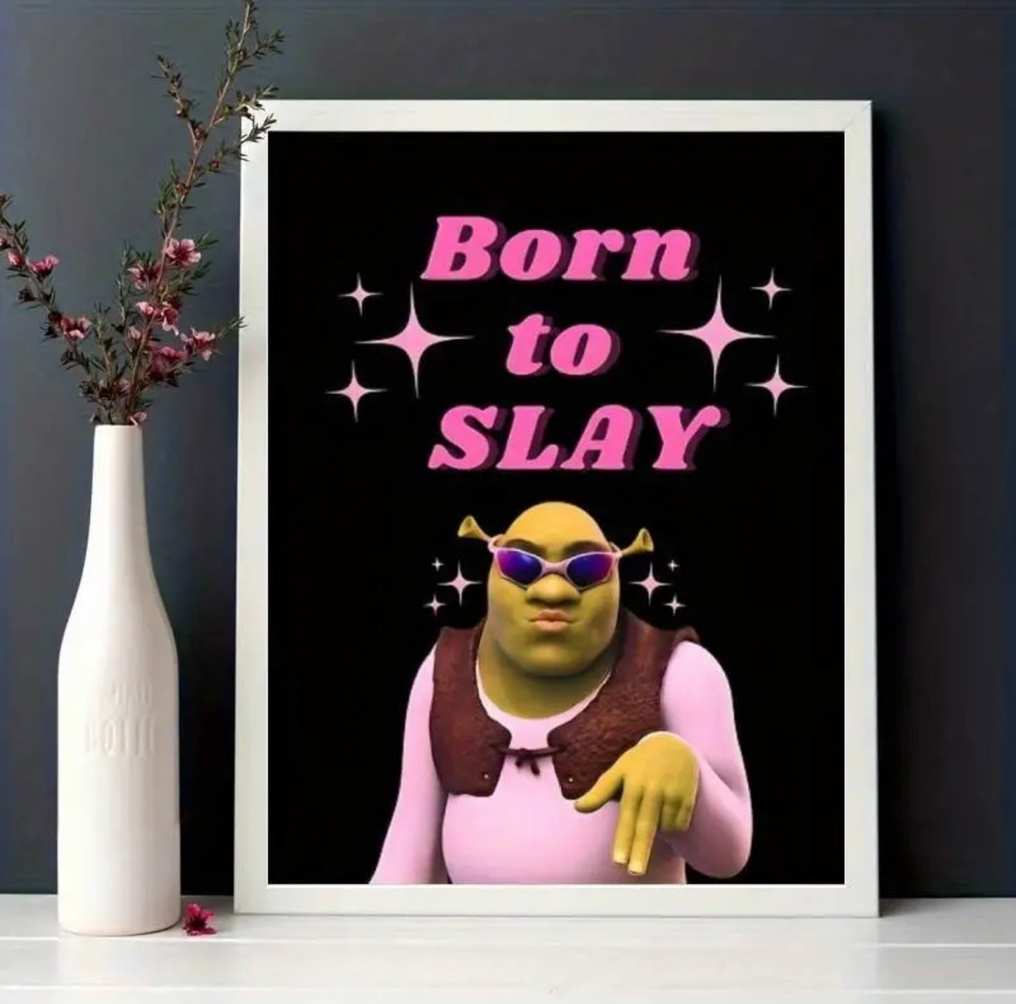 “Born to slay” Wall Art